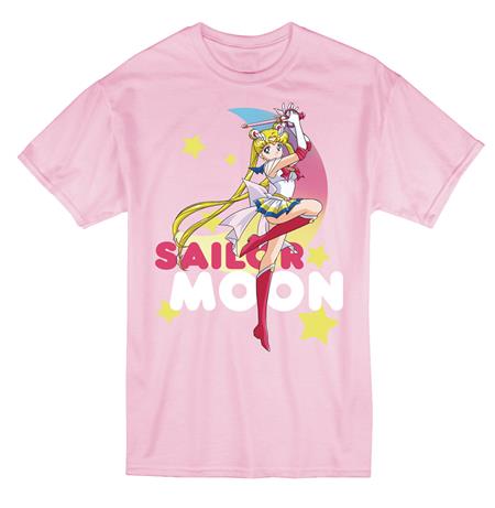 SAILOR MOON SUPERS S PINK T/S LG (C: 1-1-2)
