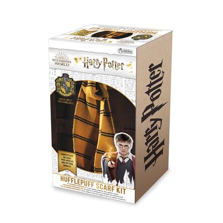 HP WIZARDING WORLD KNIT KITS HUFFLEPUFF SCARF KIT (C: 1-1-0)