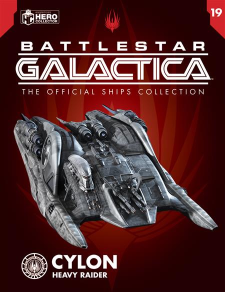 BATTLESTAR GALACTICA SHIPS MAG #19 HEAVY RAIDER (C: 1-1-2)