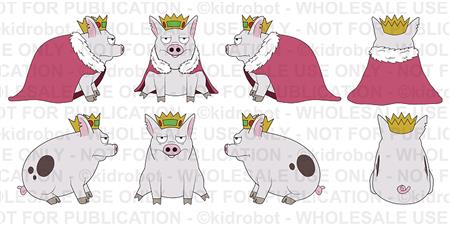 DISENCHANTMENT PIG PRINCE MERKIMER PLUSH (C: 1-1-2)