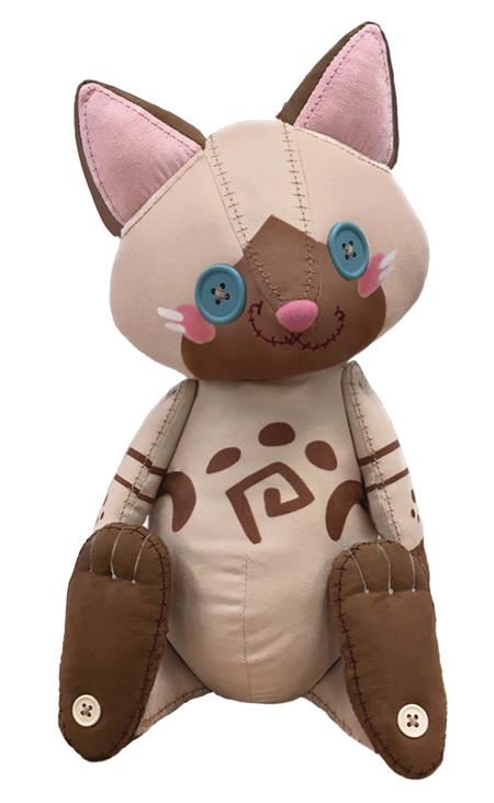 MONSTER HUNTER WORLD ICEBORNE AIROU DOLL PLUSH TOY (C: 1-1-2