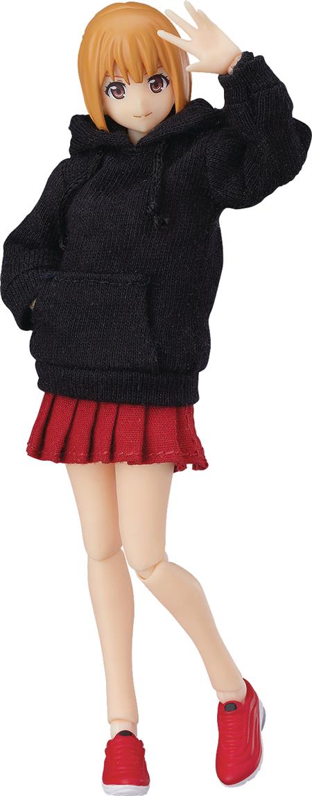 EMILY FEMALE BODY W/HOODIE OUTFIT FIGMA AF (C: 1-1-2)