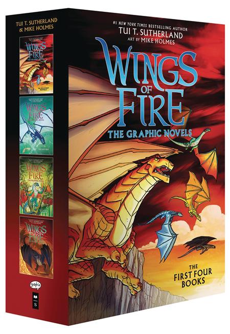 WINGS OF FIRE GN BOX SET #1 VOL 1-4 (C: 0-1-0)