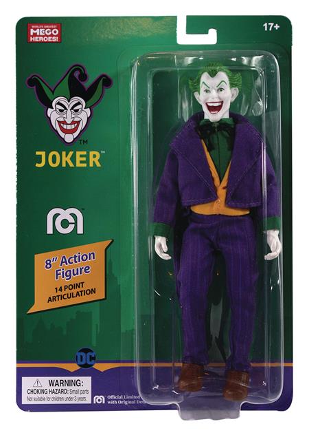 Mego DC Comics Joker 8In AF (C: 1-1-2) - Discount Comic Book