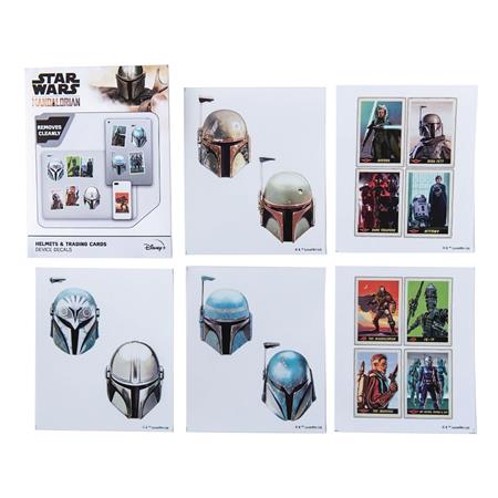 SW MANDALORIAN HELMETS AND TRADING CARDS DEVICE DECALS (C: 1