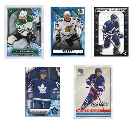 TOPPS 2021-22 NHL STICKER COLLECTION BOX (Net) (C: 1-1-1)