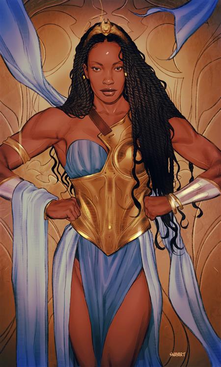 NUBIA AND THE AMAZONS #1 (OF 6) CVR C INC 1:25 JOSHUA SWAY SWABY CARD STOCK VAR