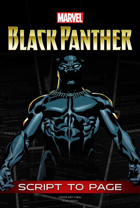 MARVELS BLACK PANTHER SCRIPT TO PAGE HC (C: 0-1-0)