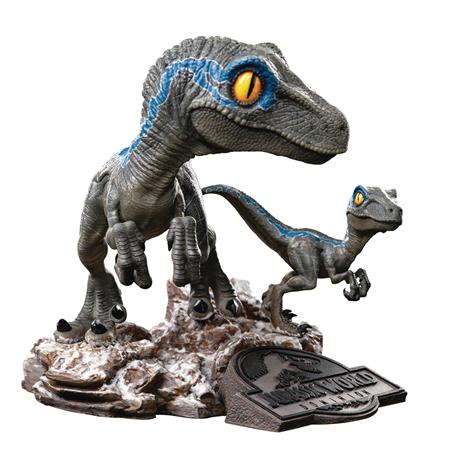 MINICO JURASSIC DOMINION BLUE AND BETA PVC STATUE (C: 1-1-2)