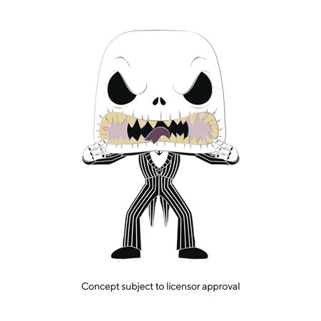 FUNKO LOUNGEFLY POP SIZED PIN DISNEY NBX JACK SKELLINGTON (C