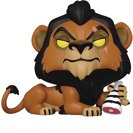 POP DISNEY LION KING SCAR W/ MEAT VINYL FIG (C: 1-1-2)