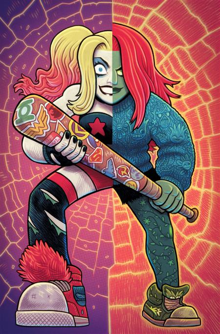 HARLEY QUINN THE ANIMATED SERIES LEGION OF BATS #1 (OF 6) CVR B DAN HIPP CARD STOCK VAR (MR)