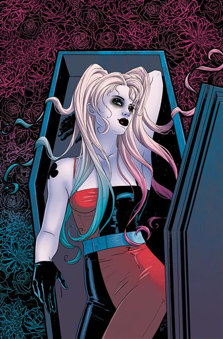 HARLEY QUINN #23 CVR D INC 1:50 MEGAN HUTCHINSON-CATES CARD STOCK VAR