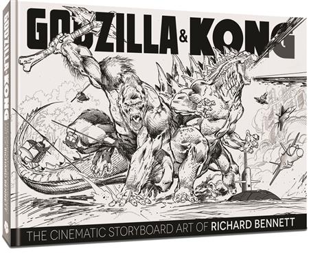 GODZILLA & KONG HC THE CINEMATIC STORYBOARD ART OF RICHARD BENNETT