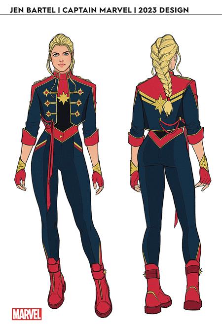 CAPTAIN MARVEL #1 100 COPY INCV JEN BARTEL VIRG VAR