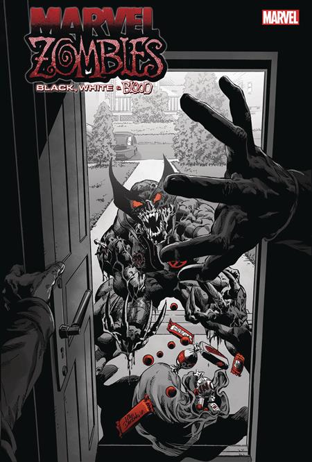 MARVEL ZOMBIES BLACK WHITE BLOOD #1 50 COPY INCV UNEARTHED