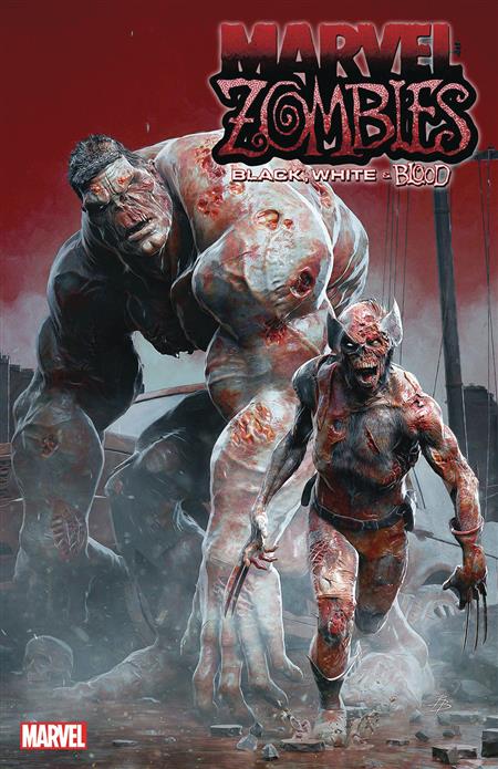 MARVEL ZOMBIES BLACK WHITE BLOOD #1 BJORN BARENDS VAR