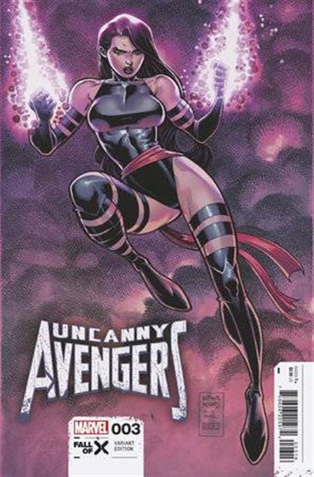 UNCANNY AVENGERS #3 (OF 5) 50 COPY INCV ARTHUR ADAMS VAR