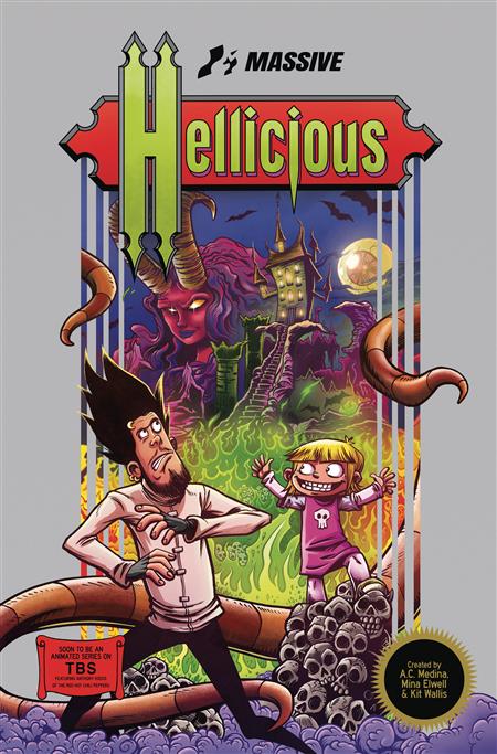 HELLICIOUS #1 CVR C RICHARDSON VIDEO GAME HOMAGE (MR)