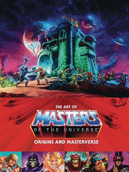 ART OF MASTERS OF UNIVERSE ORIGINS & MASTERVERSE HC (C: 0-1-