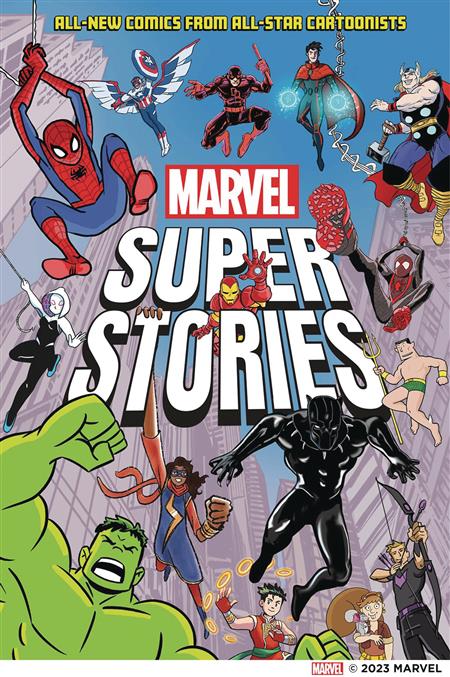 MARVEL SUPER STORIES HC NEW COMICS ALL STAR CARTOONISTS (C: