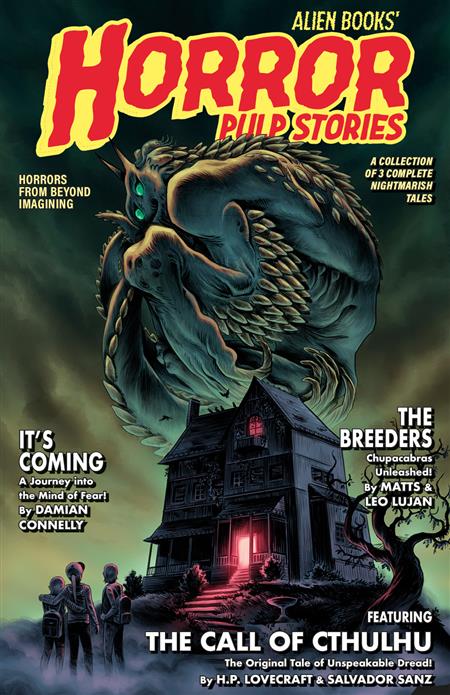 ALIEN BOOKS HORROR PULP STORIES CVR C LUJAN (MR) (C: 0-0-1)