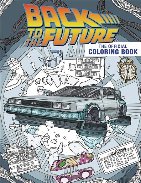 BACK TO THE FUTURE OFFICIAL COLORING BOOK (C: 0-1-0)