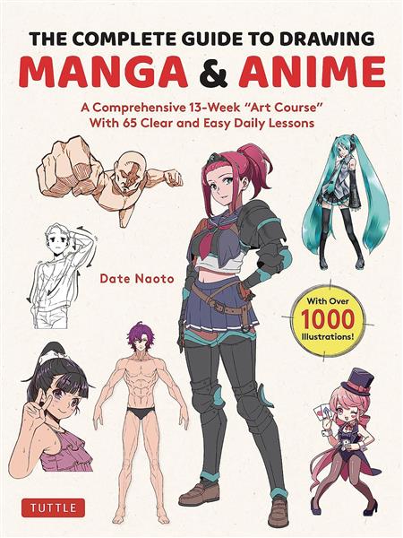 How to Draw Anime for Beginners Step by Step: Manga and Anime Drawing Tutorials Book 1 [Book]