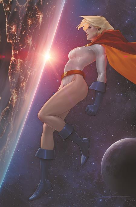 POWER GIRL #2 CVR B JEE HYUNG LEE CARD STOCK VAR