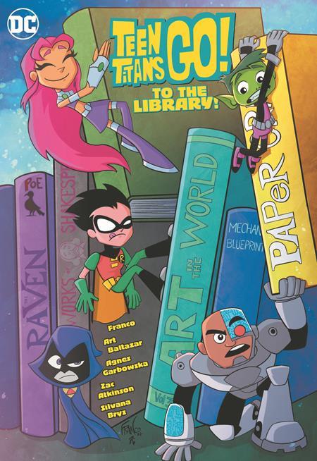 TEEN TITANS GO TO THE LIBRARY TP