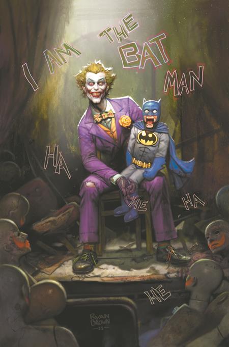 JOKER THE MAN WHO STOPPED LAUGHING #11 CVR D INC 1:25 RYAN BROWN VAR