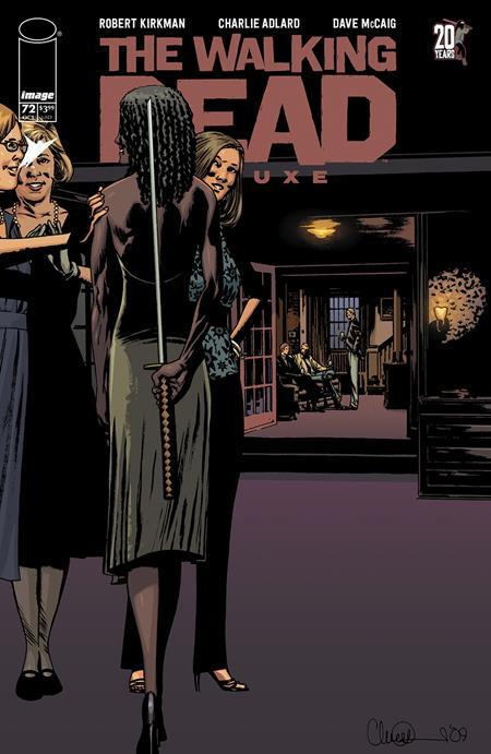 WALKING DEAD DELUXE #72 CVR B CHARLIE ADLARD AND DAVE MCCAIG VAR (MR)