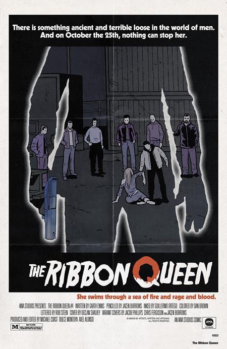 RIBBON QUEEN #4 (OF 8) CVR C CHRIS FERGUSON & JACEN BURROWS HORROR HOMAGE VAR (MR)