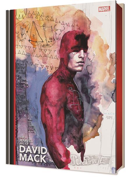 MARVEL ART OF DAVID MACK HC DIRECT MARKET ED