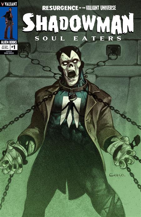 SHADOWMAN SOUL EATERS #1 (OF 4) CVR B GRECO MONSTER