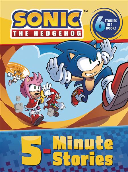 SONIC THE HEDGEHOG 5 MINUTE STORIES HC 