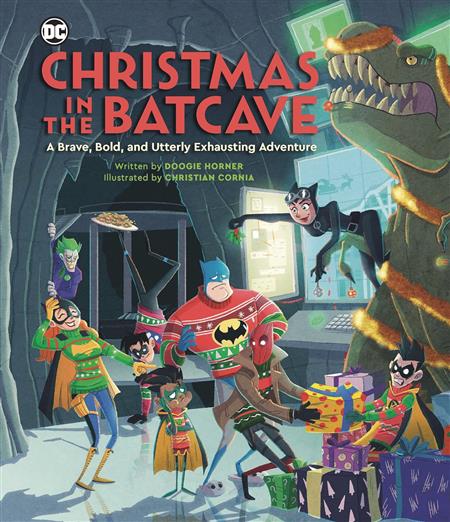 CHRISTMAS IN BATCAVE BRAVE BOLD UTTERLY EXHAUSTING ADV 