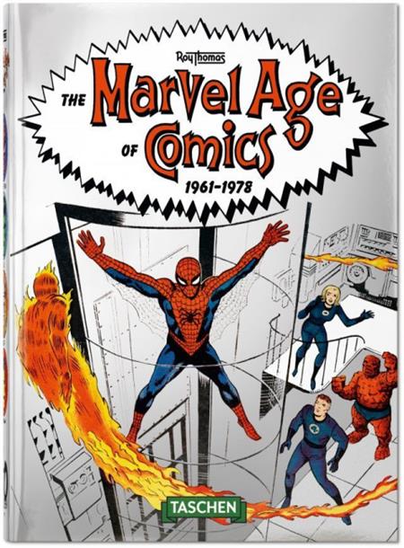 MARVEL AGE OF COMICS 1961-1978 TASCHEN 40TH ANNIV HC