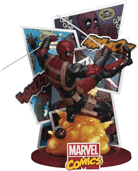 SDCC 2024 MARVEL COMICS DS-150 DEADPOOL D-STAGE PX STATUE (N