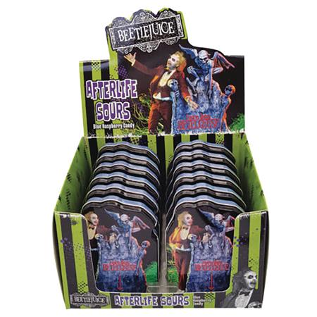 BEETLEJUICE AFTERLIFE SOUR CANDY TIN DISPLAY (Net) 