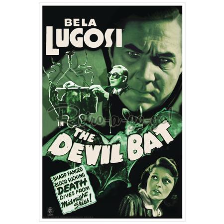 BELA LUGOSI THE DEVIL BAT PRINT (Net) 