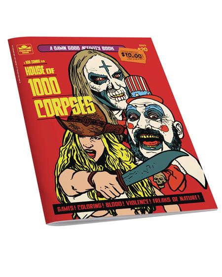 House Of 1000 Corpses Activity Book By Fright Rags (Net) - Discount ...