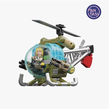 PANTASY METAL SLUG HELICOPTER 344PC BUILDING BLOCK TOY (Net)