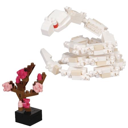 REPTILIA NANOBLOCK MINI SER WHITE SNAKE (Net) 