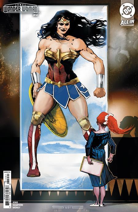 WONDER WOMAN #14 CVR F INC 1:25 STEVAN SUBIC CARD STOCK VAR