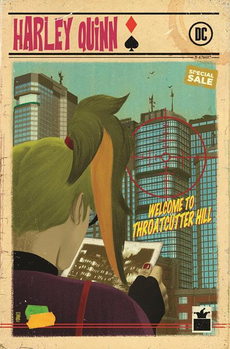 HARLEY QUINN #44 CVR C JORGE FORNES CARD STOCK VAR