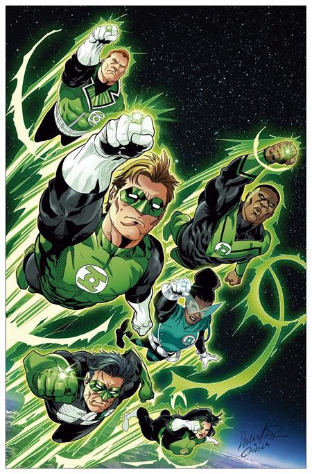 GREEN LANTERN CIVIL CORPS SPECIAL #1 (ONE SHOT) CVR B SALVADOR LARROCA CARD STOCK VAR