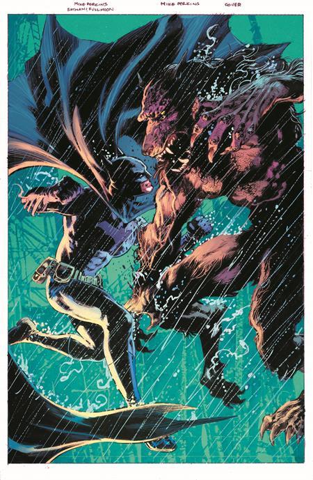 BATMAN FULL MOON #1 (OF 4) CVR E INC 1:25 MIKE PERKINS CARD STOCK VAR (MR)