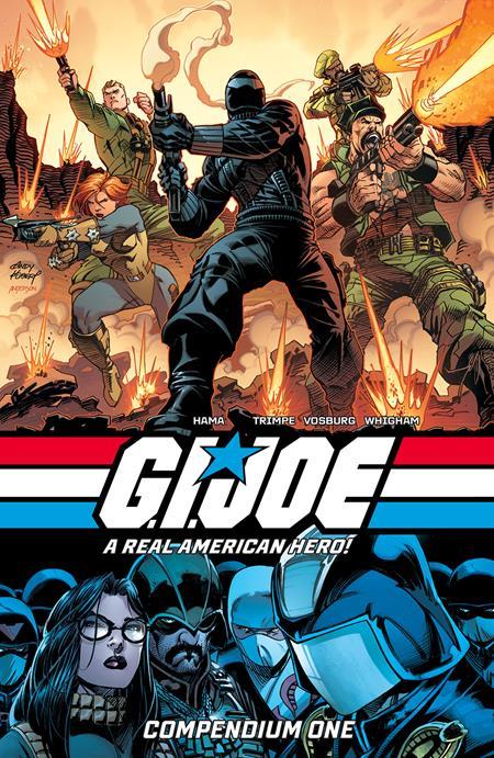 GI JOE A REAL AMERICAN HERO COMPENDIUM TP BOOK 01 BOOK MARKET ANDY KUBERT & BRAD ANDERSON CVR