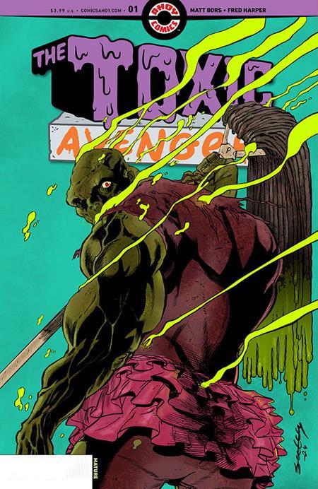 TOXIC AVENGER #1 (OF 5) CVR C 5 COPY TIM SEELEY UNLOCK VAR (MR)